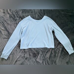 Aeropostale Light Blue Knit Top